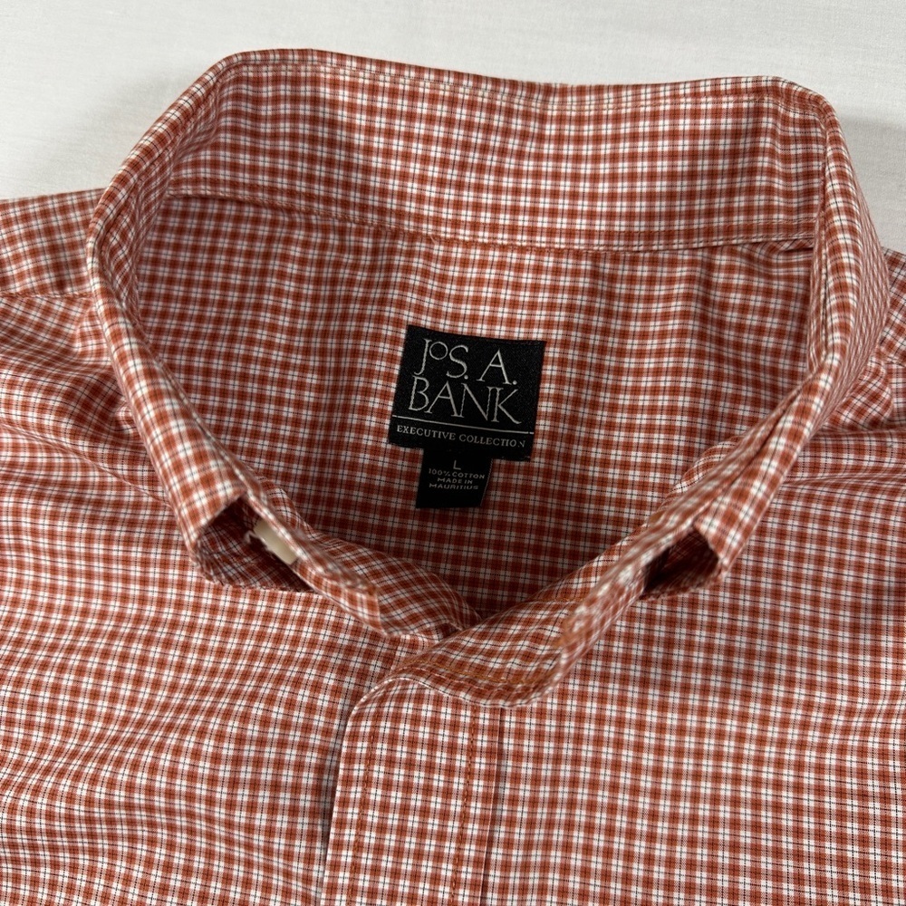Jos. A. Bank Men’s Dress Shirt Executive Collection Size Large - Picture 4 of 9